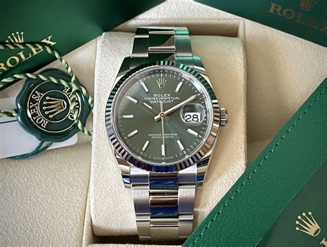 rolex 126234 mint green